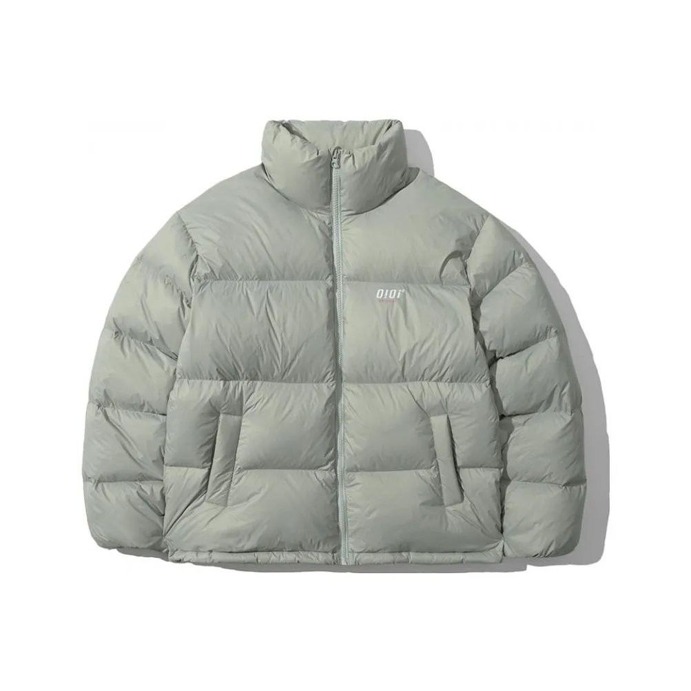 OIOICOLLECTION Пуховик Женский Светло-Зеленый