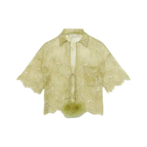 Blumarine Зеленые Женские Рубашки