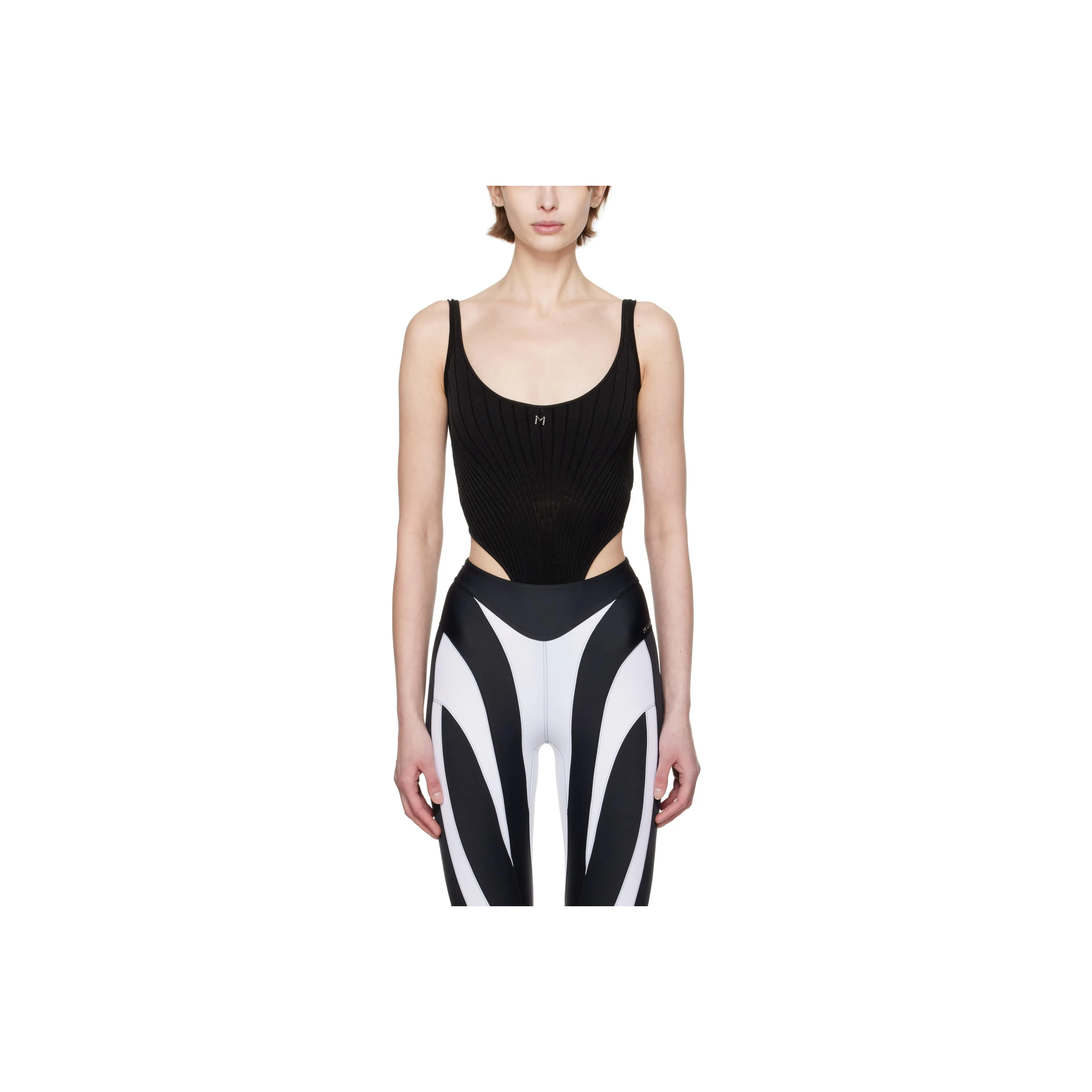 Mugler Bodysuits Women's Black