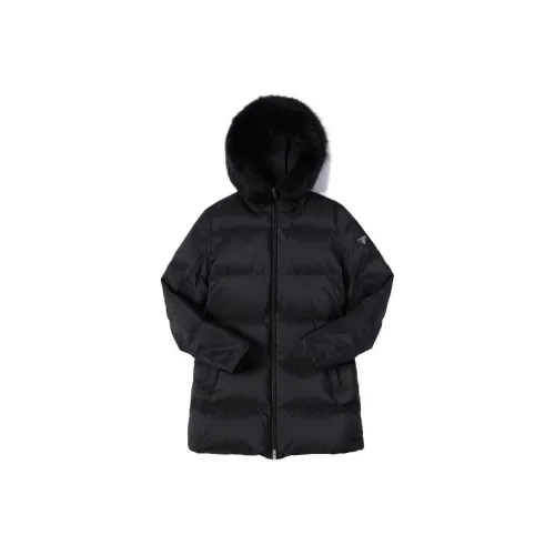 PRADA Черные Женские Пуховики