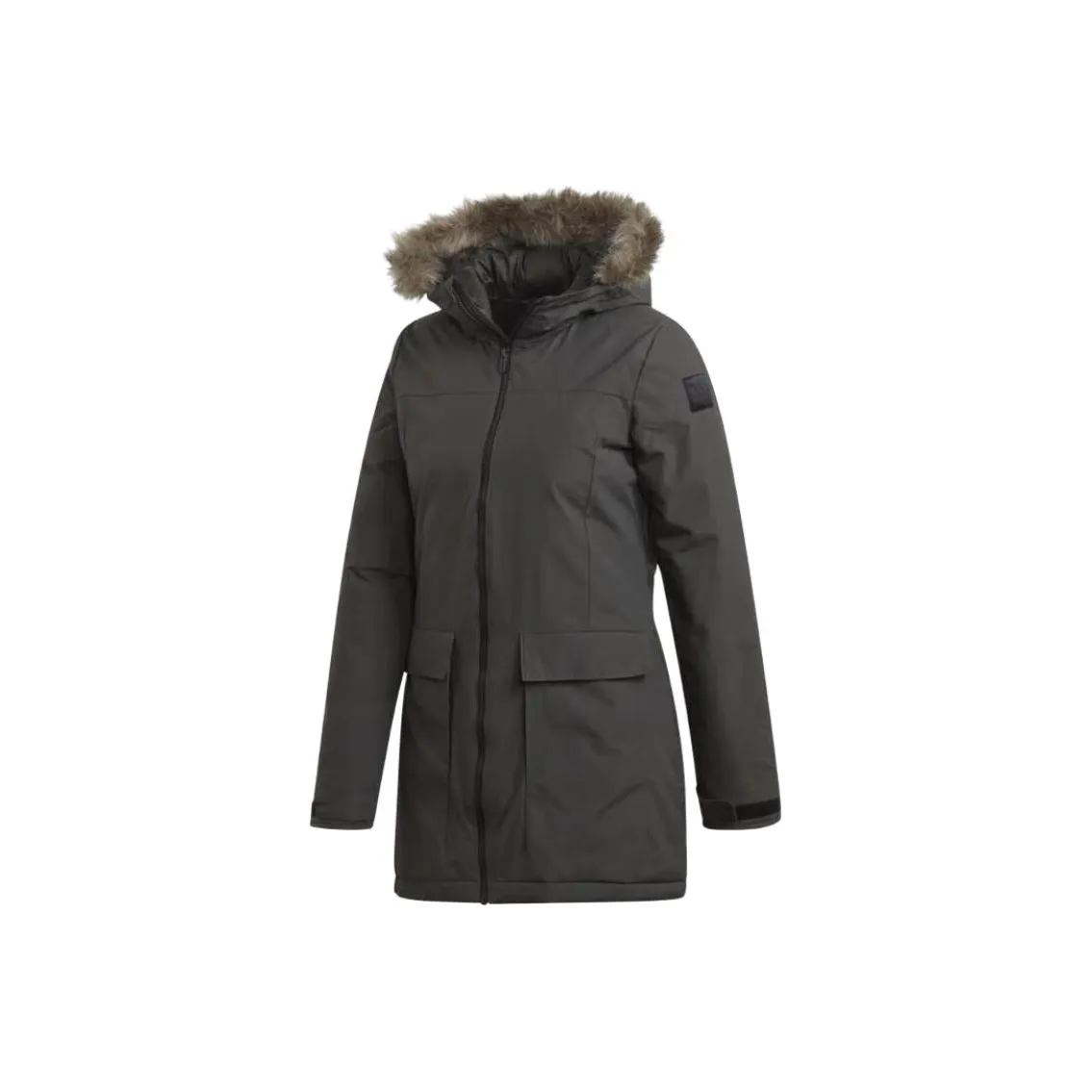 Adidas Пуховик Женские Черный