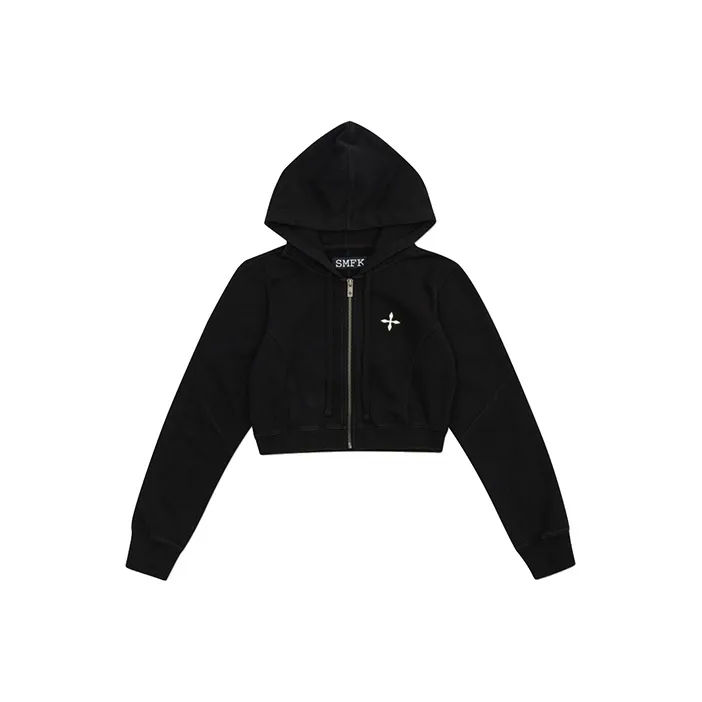 SMFK Cardigan Sweatshirt Women's Wilderness Black