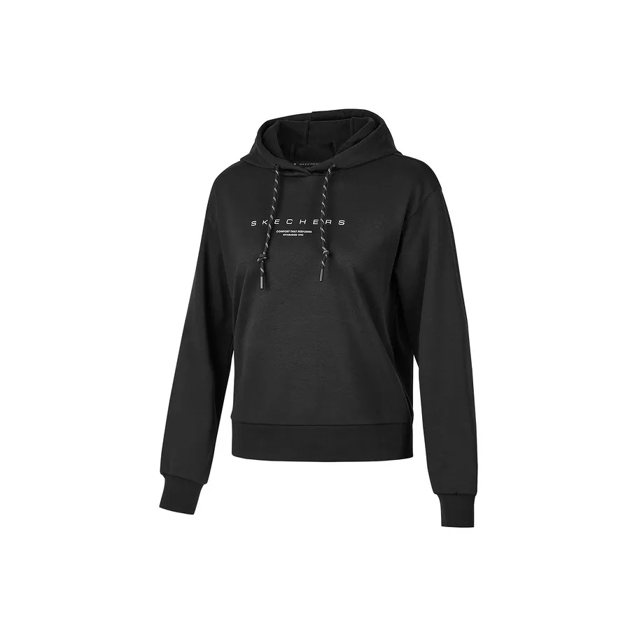 Skechers Comfort Sports Series Толстовка Женская Углеродно-черная