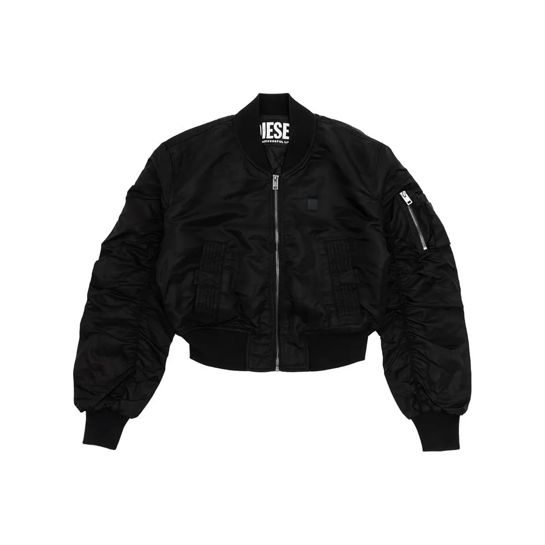 DIESEL SS25 Куртки и Пальто Женские Черные