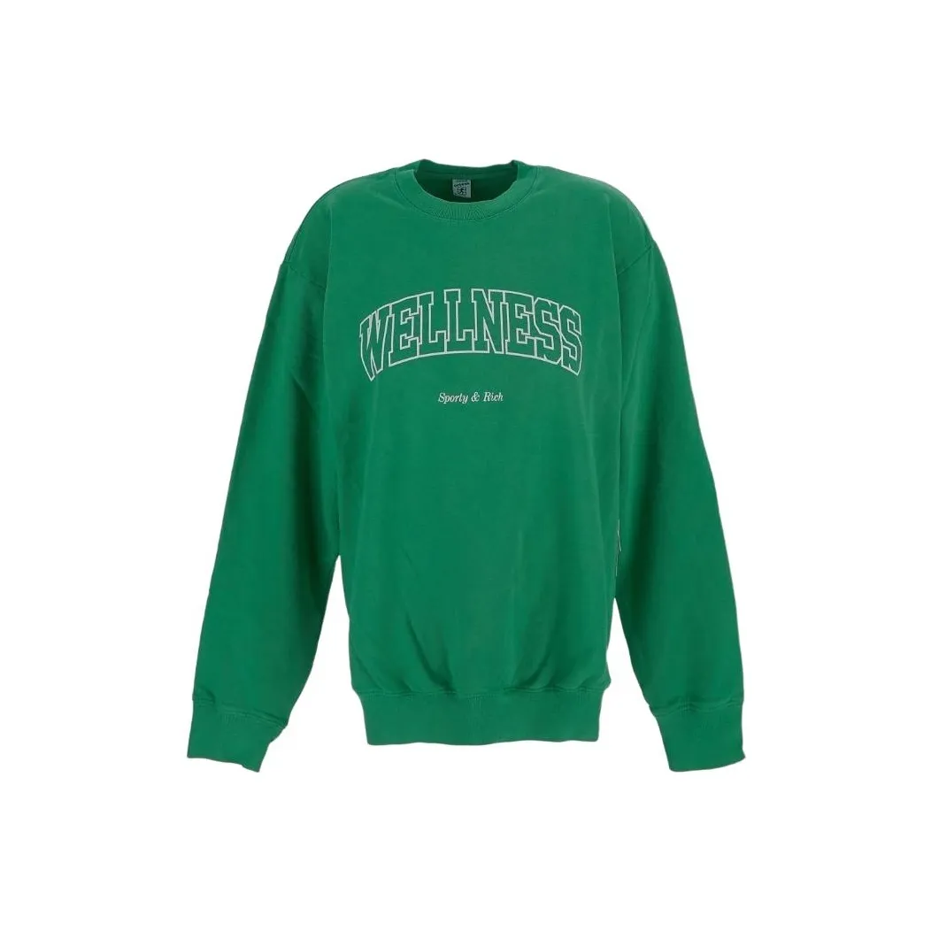 SPORTY RICH Свитшот Женский Зеленый