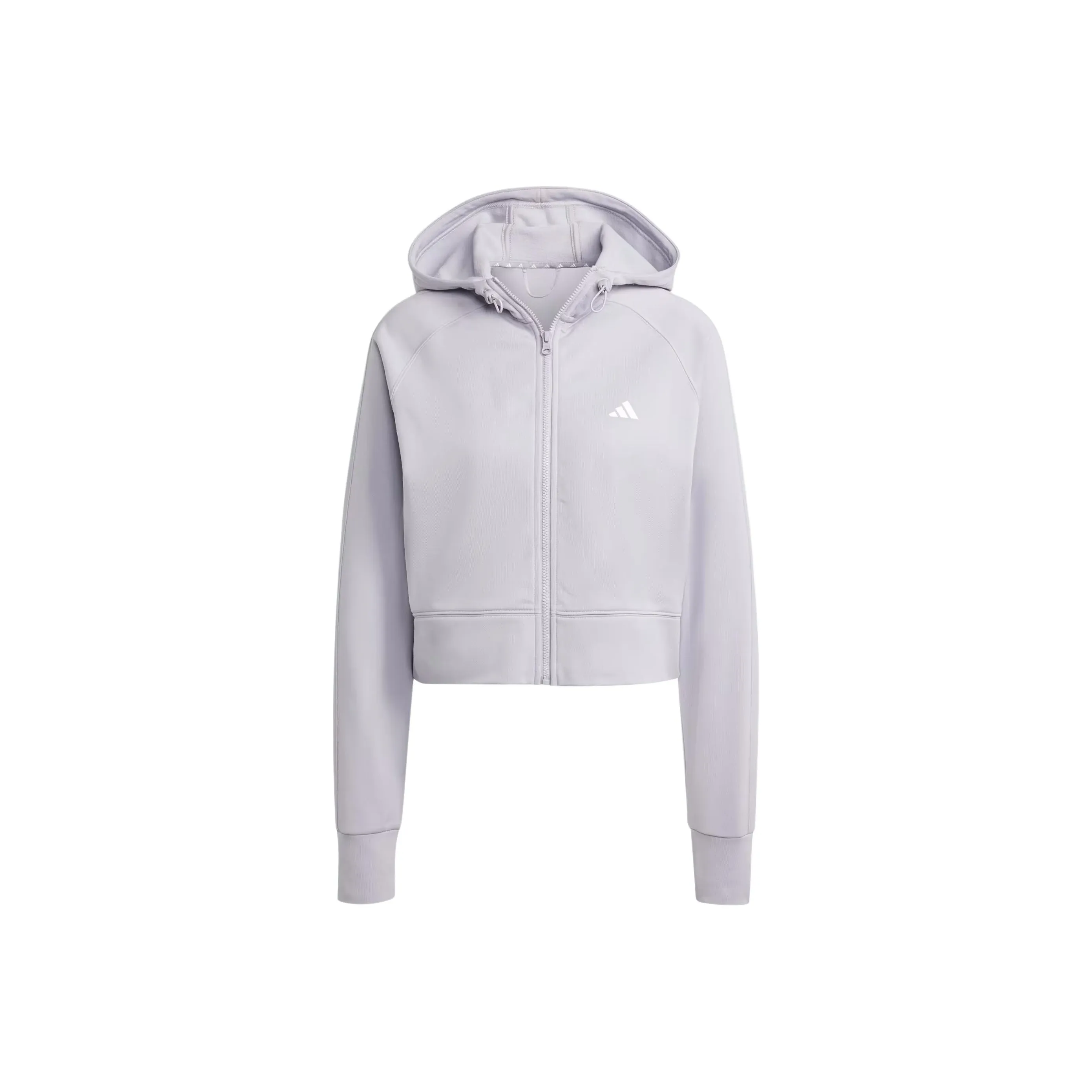 Adidas Free Shipping With AdiClub Aeroready Game And Go Full Zip Hooded Fleece Jacket