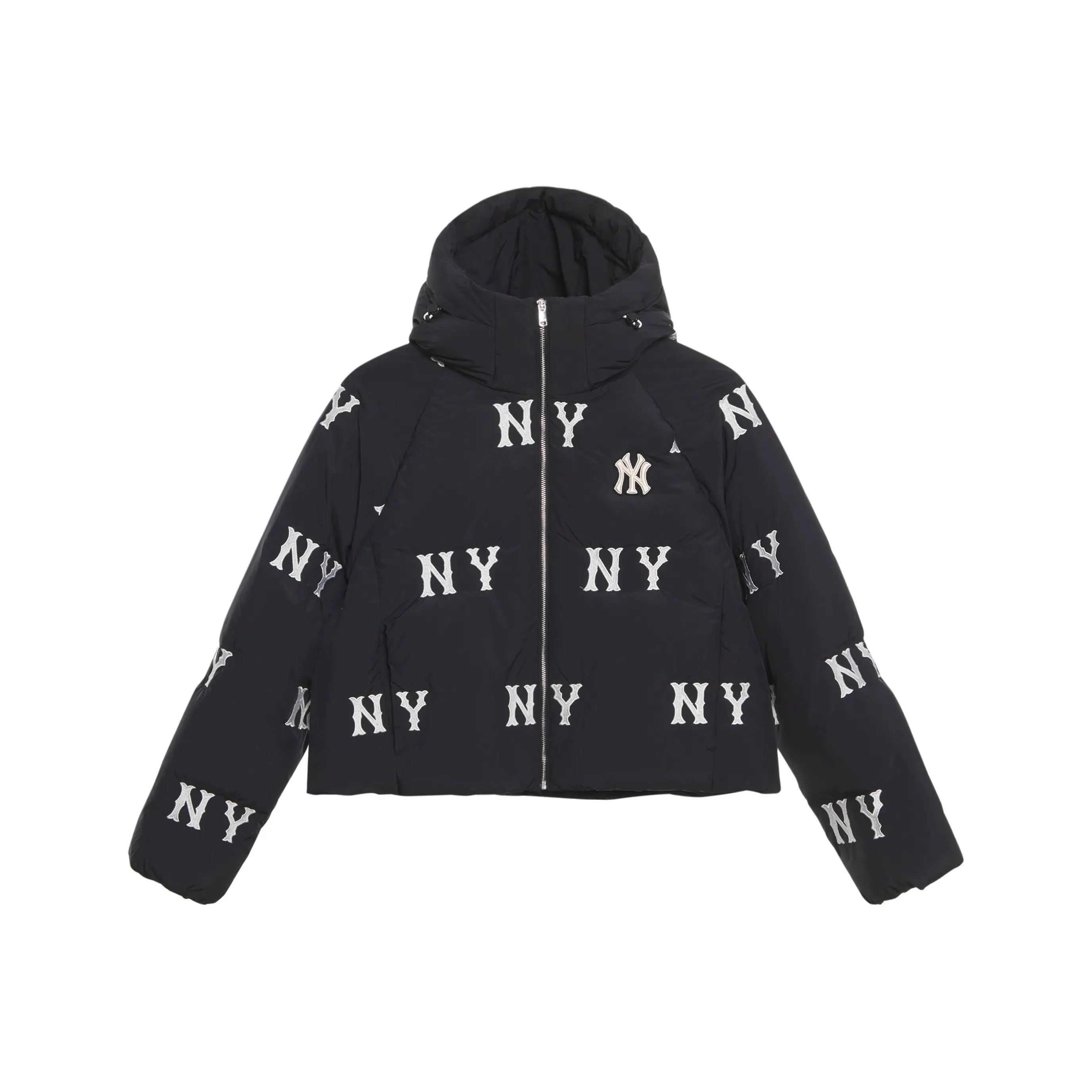 Mlb Base Logo New York Yankees 24FW Down Jacket Women's Black