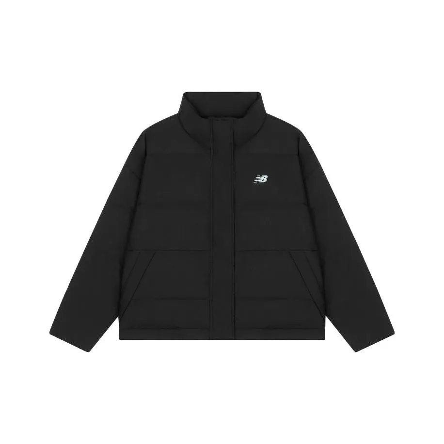 New Balance Пуховик Женские Черный