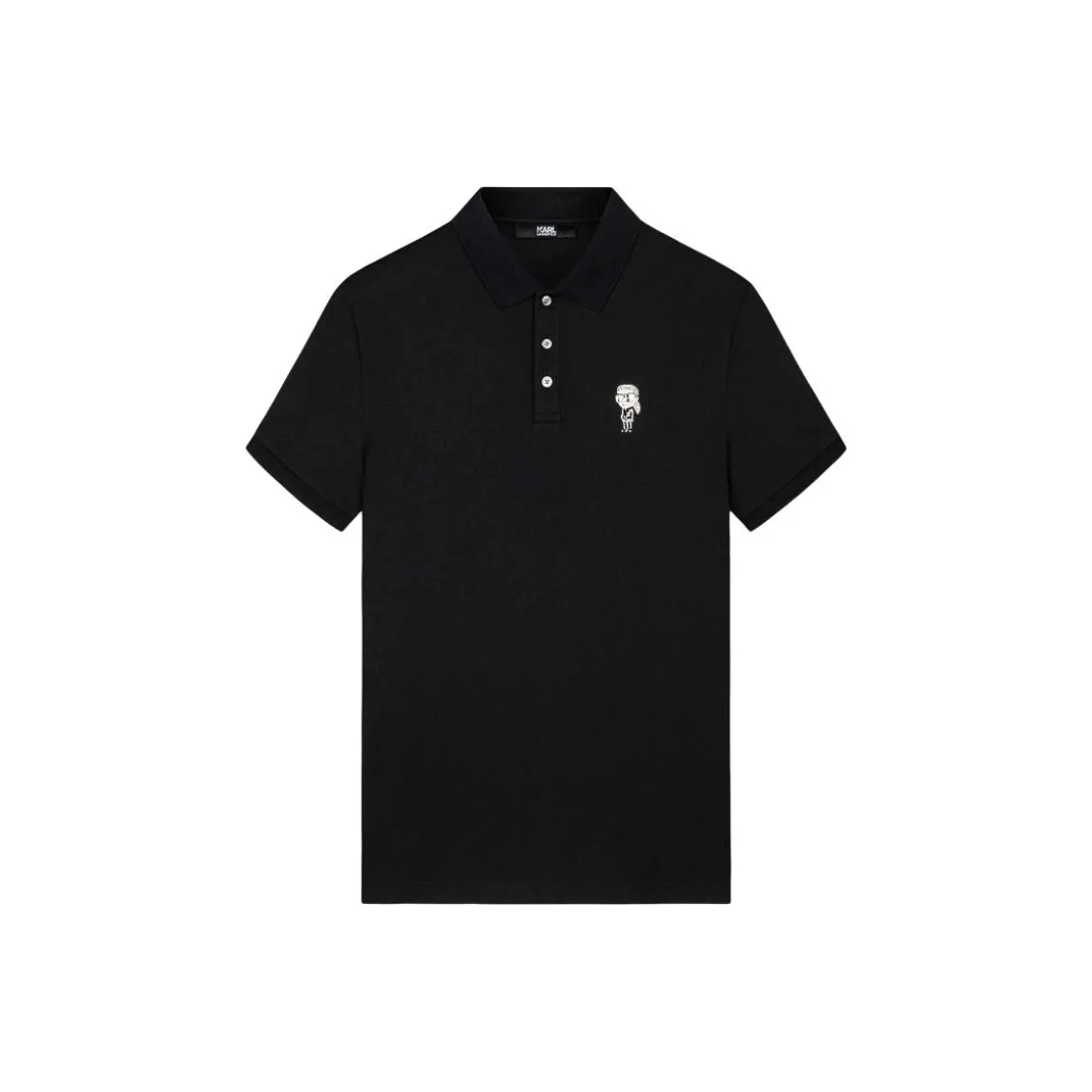 Поло Karl Lagerfeld Женское Черное