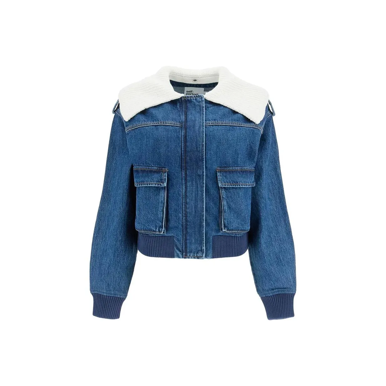 Self-portrait Jackets Women's Blue