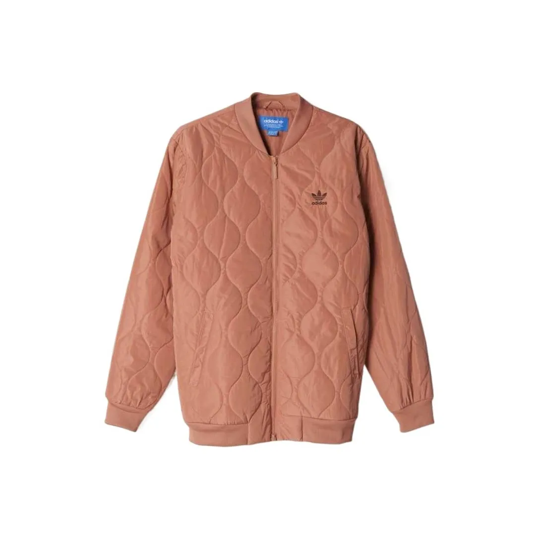 Adidas QULTED BOMBER RAWPIN Куртка Женская Розовая
