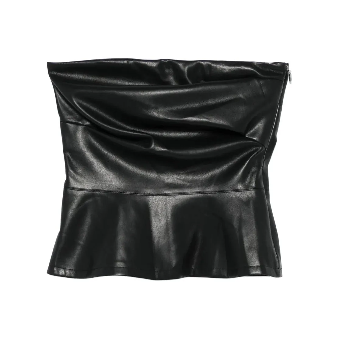 Rotate Birger Christensen Draped Strapless Top