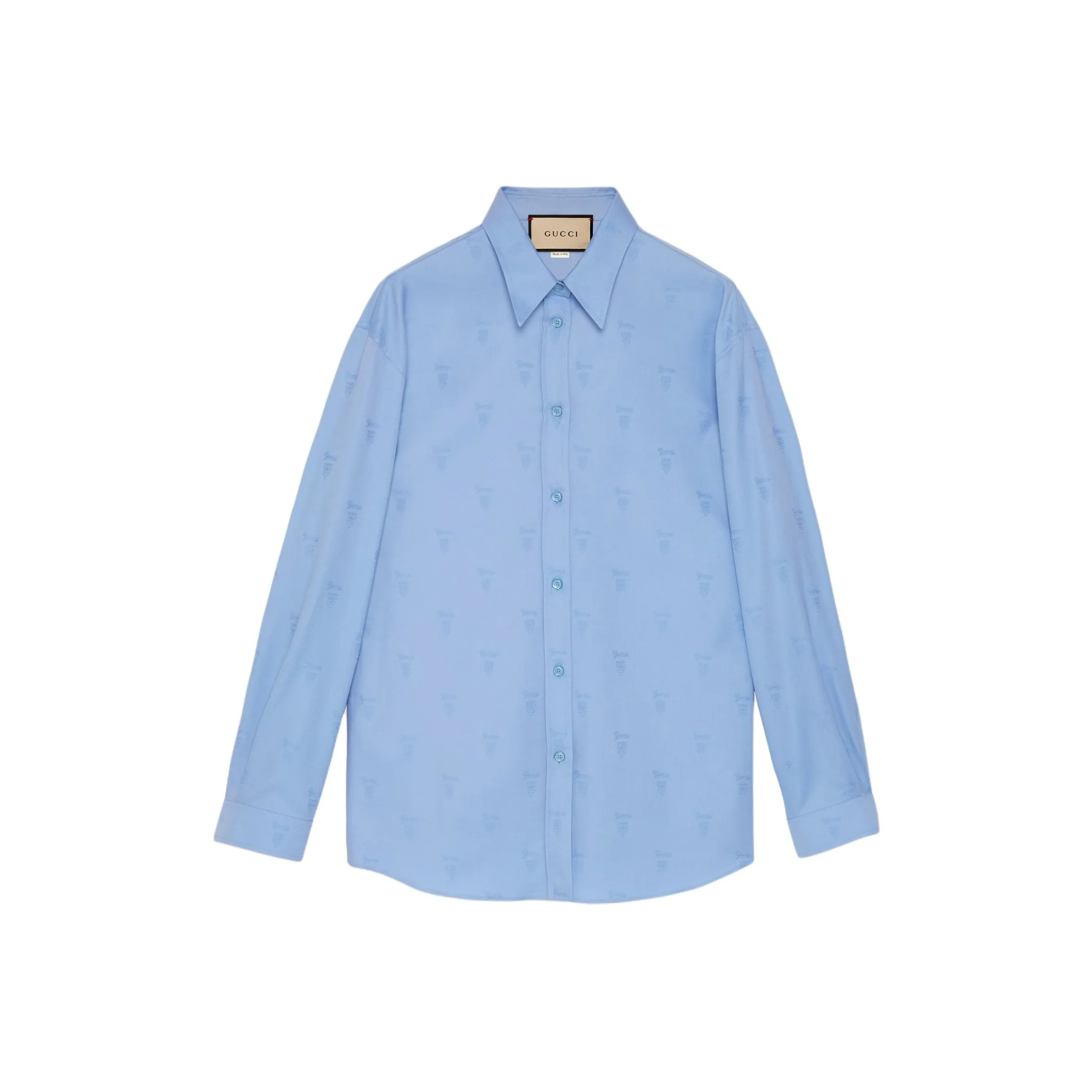 GUCCI Oxford Collared Long Sleeve Shirt