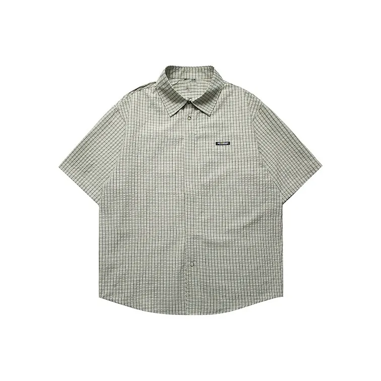 YPUT Светло-зеленая унисекс рубашка