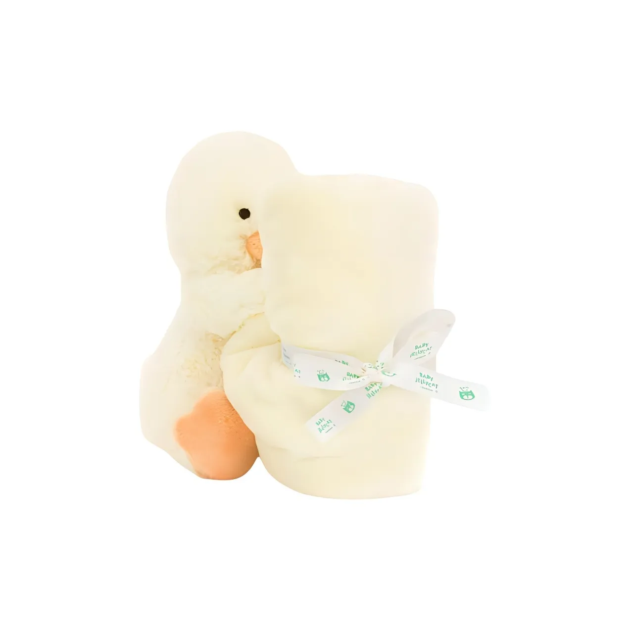 JELLYCAT Newborn Collection Little Duck Успокаивающее Полотенце Аксессуары для кукол Плюшевая кукла 34 см Высокая