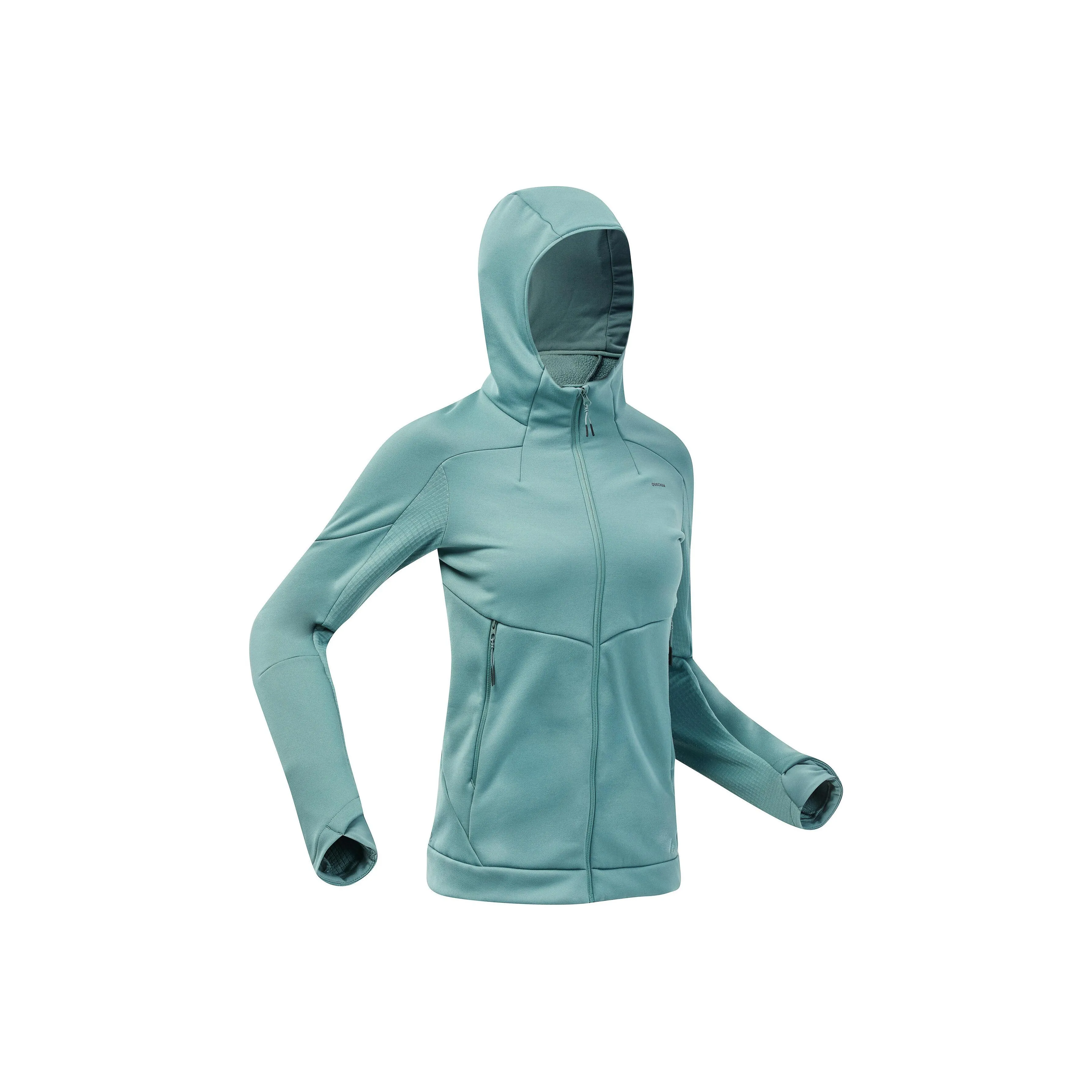 DECATHLON MH500 Флис Одежда Женская Сосновый Зеленый