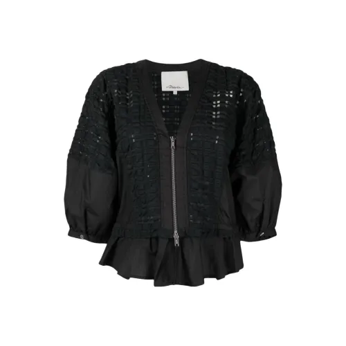 3,1 PHILLIP LIM Черные Женские Куртки