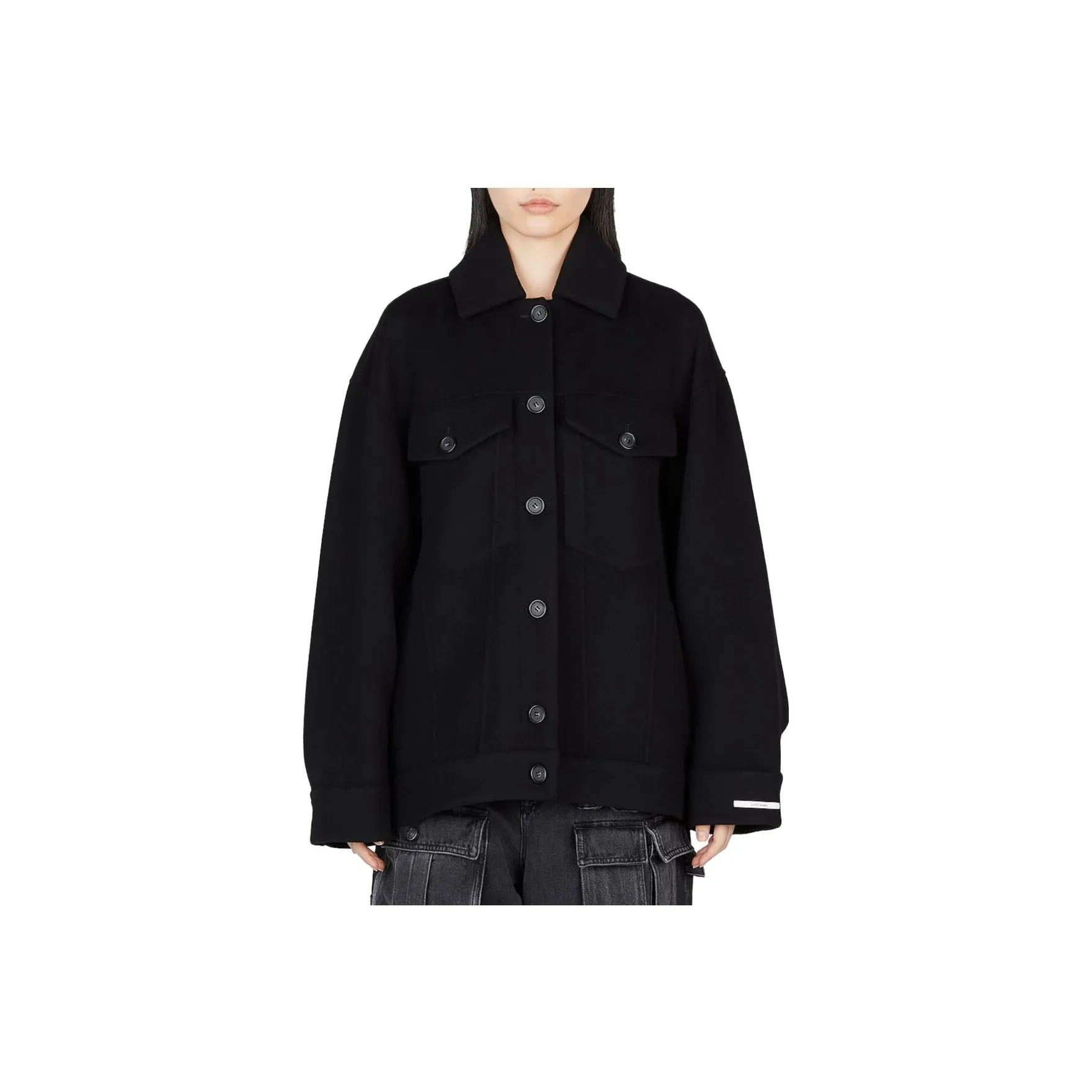 SportMax Buttoned Long Sleeved Jacket