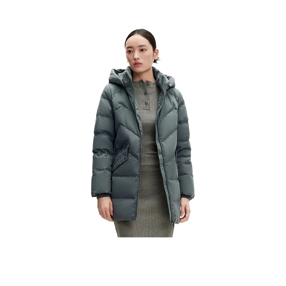 CHERICOM Пуховик Женские Athenian Зеленый