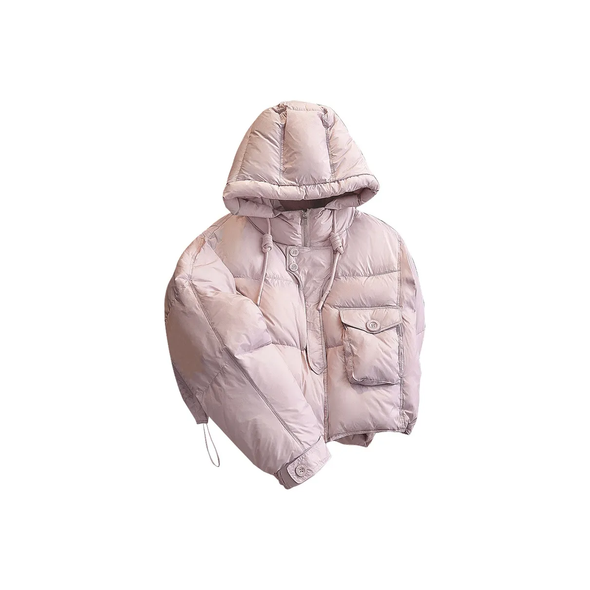 TOUCH Пуховик Женский Таро Фиолетовый