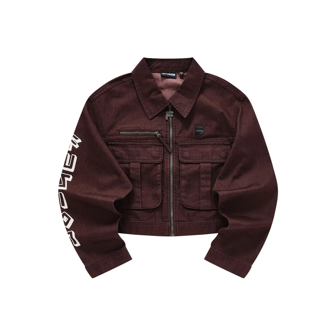FILA FUSION WORKWEAR Jacket Women's Red Maple Brown