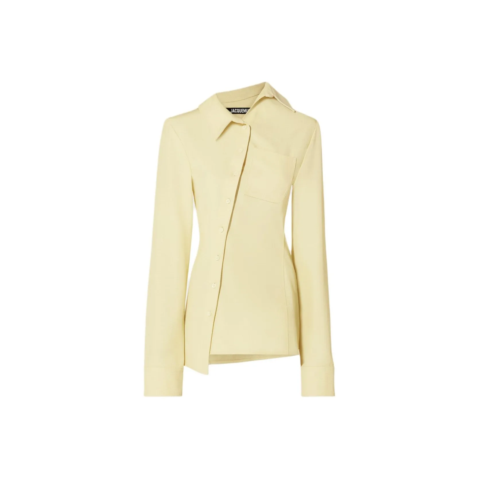 Jacquemus Светло-желтые Женские Рубашки