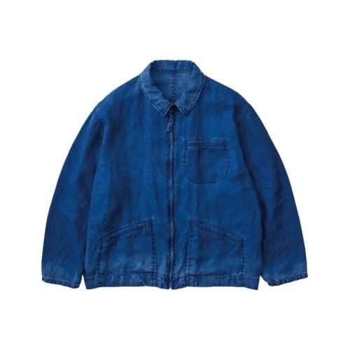 PORTER CLASSIC Индиго Мужские Рубашки