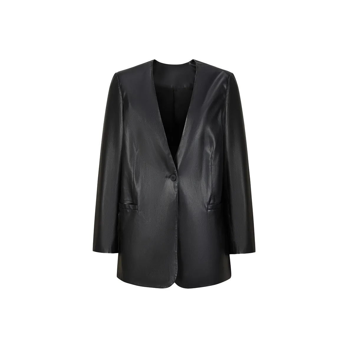 JZ. ANNAKRO Куртки Пальто Женские Без рисунка Черный