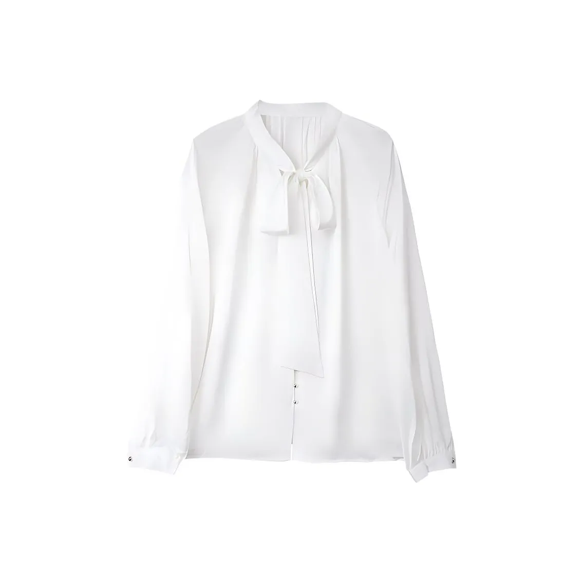 The Plums Are Cooked 2025 Spring Shirt Women's White
