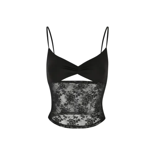 Tiger Mist Черные Женские Камисоли