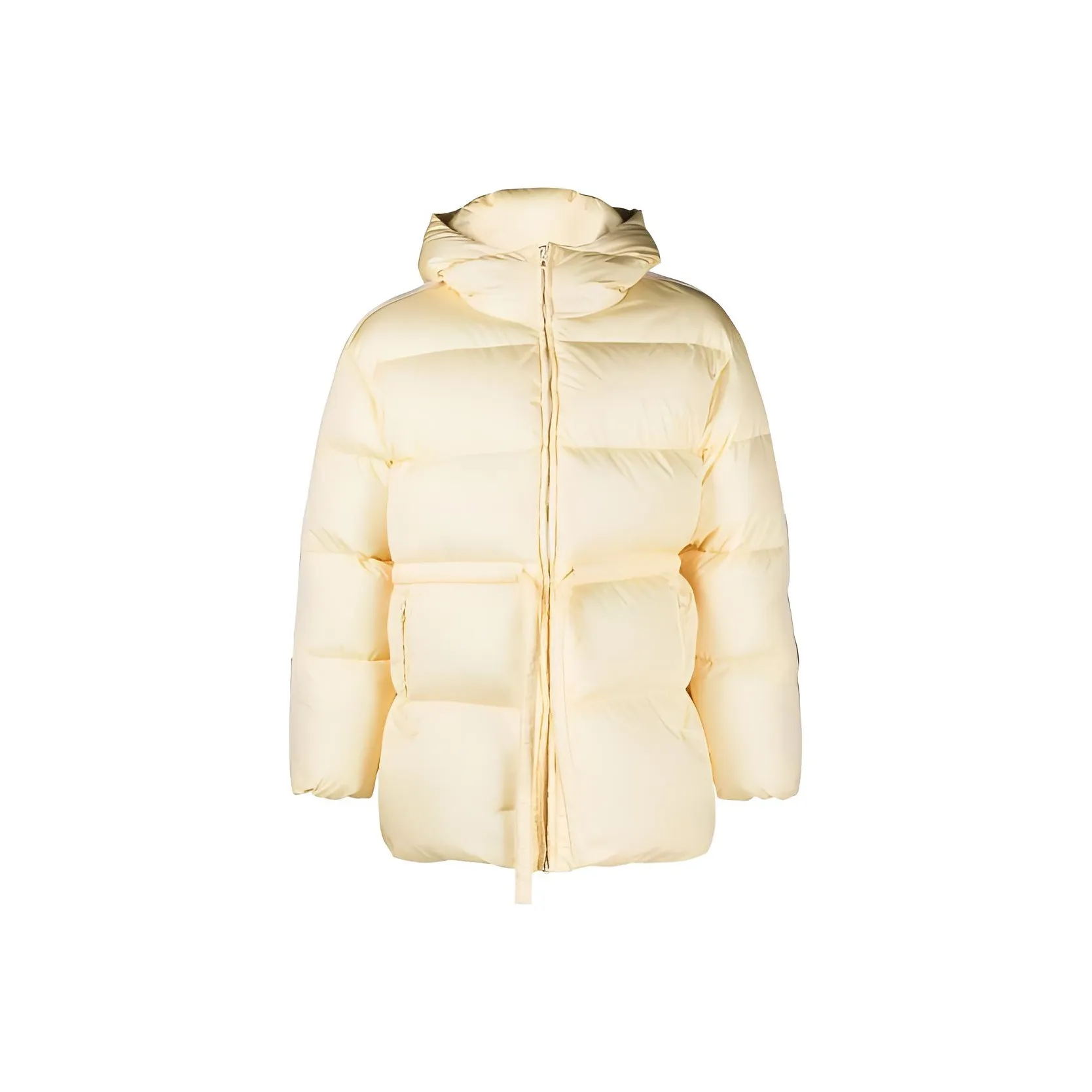 PALM ANGELS Logo Embroidered Down Jacket