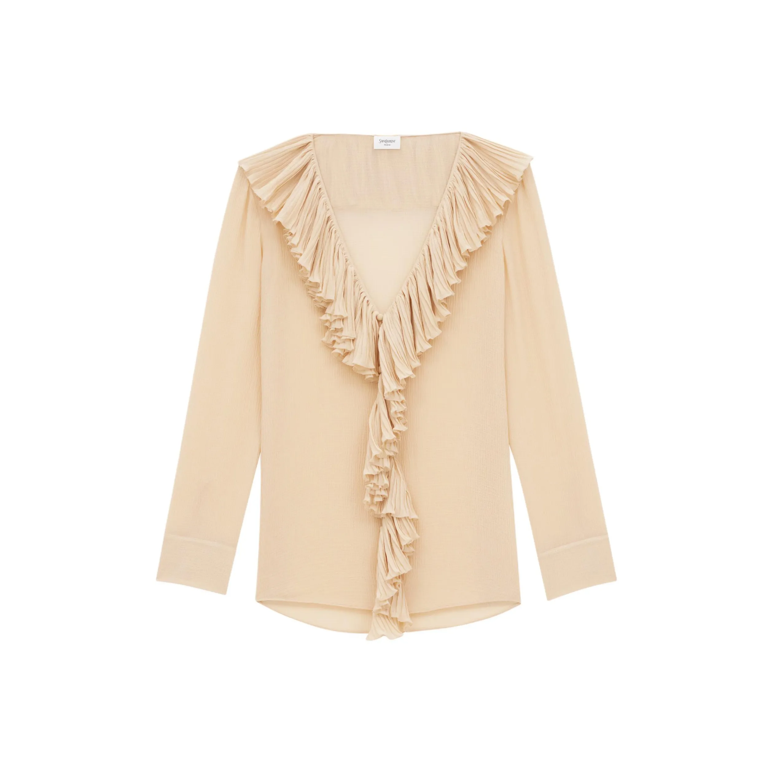 SAINT LAURENT Ruffled Blouse