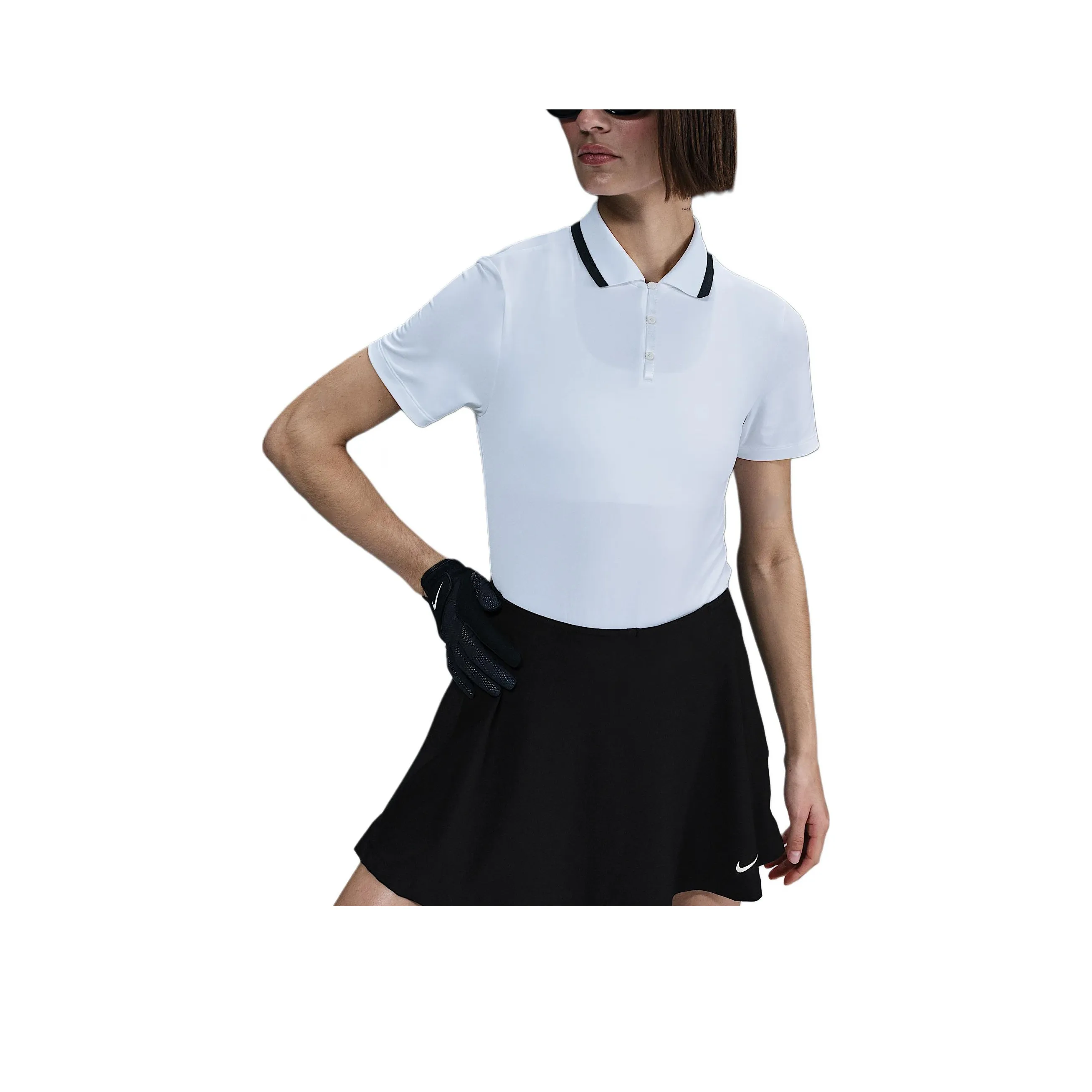 Nike Clothing Polo Shirts Women's White