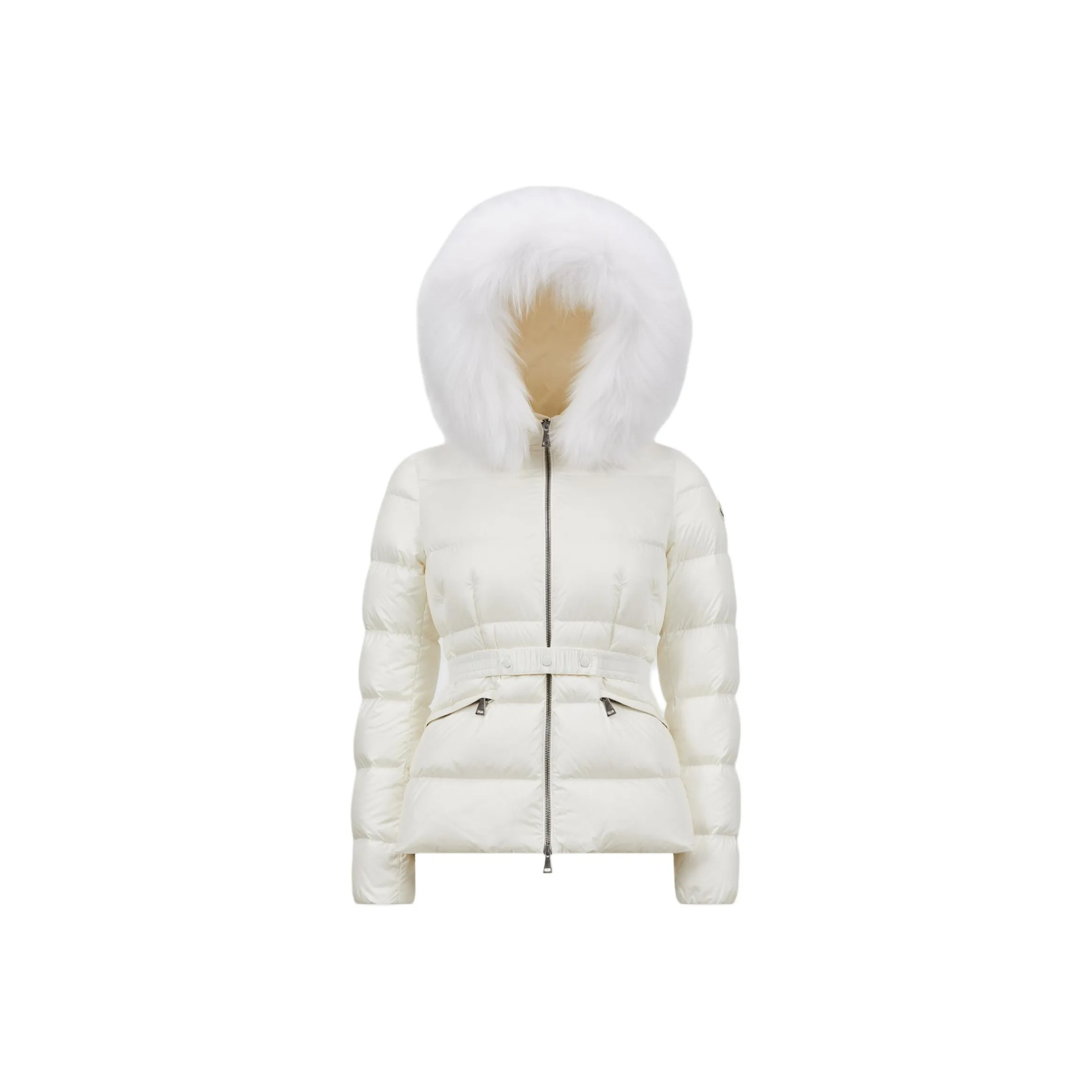 Moncler Fur trimmed Hooded Jacket