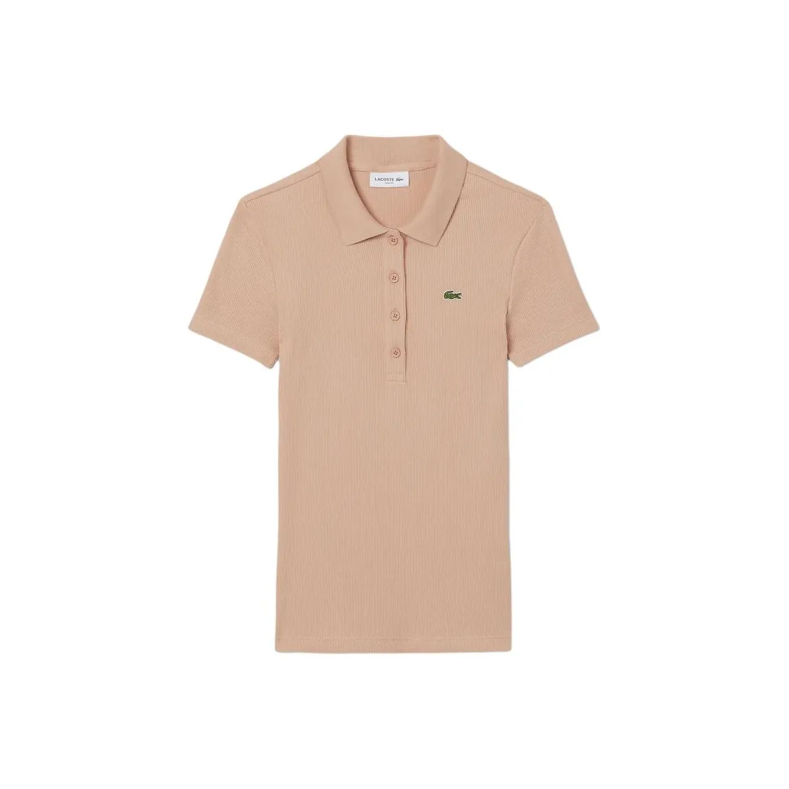 Поло LACOSTE Collaboration Женское Бежевое