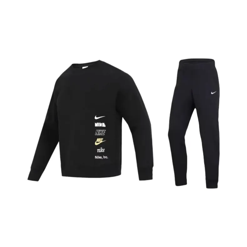 Nike Повседневная спортивная одежда Унисекс Черный