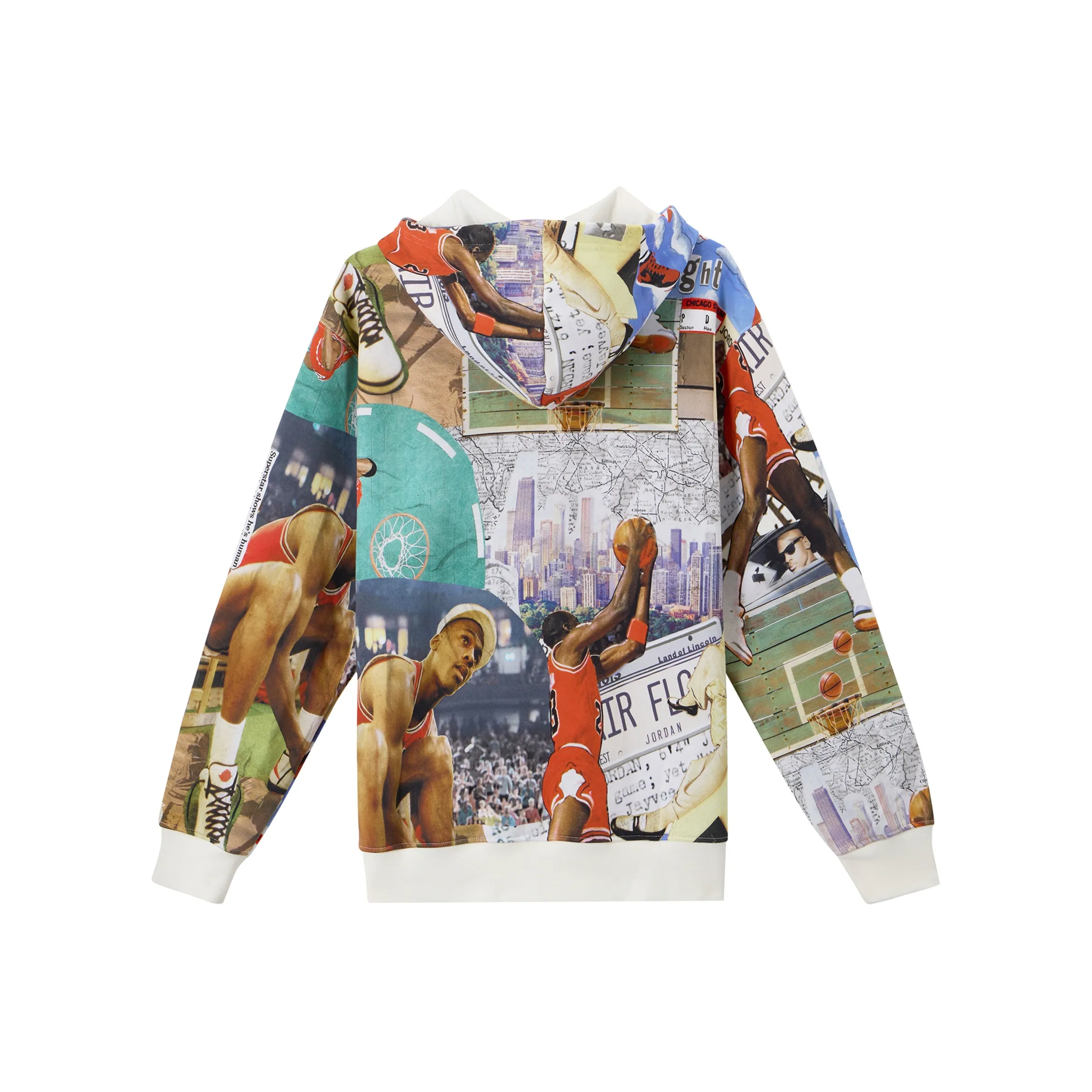 Jordan Brooklyn Fleece Толстовка Мужская Парус Белый