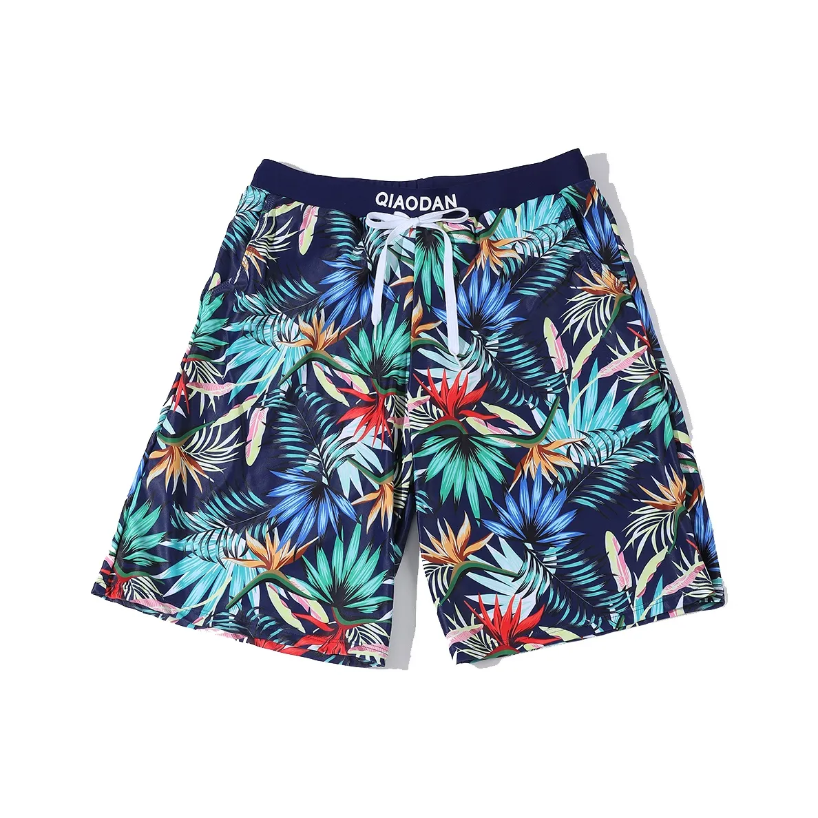 QIAODAN Adults Swimming Shorts Men's Navy Blue