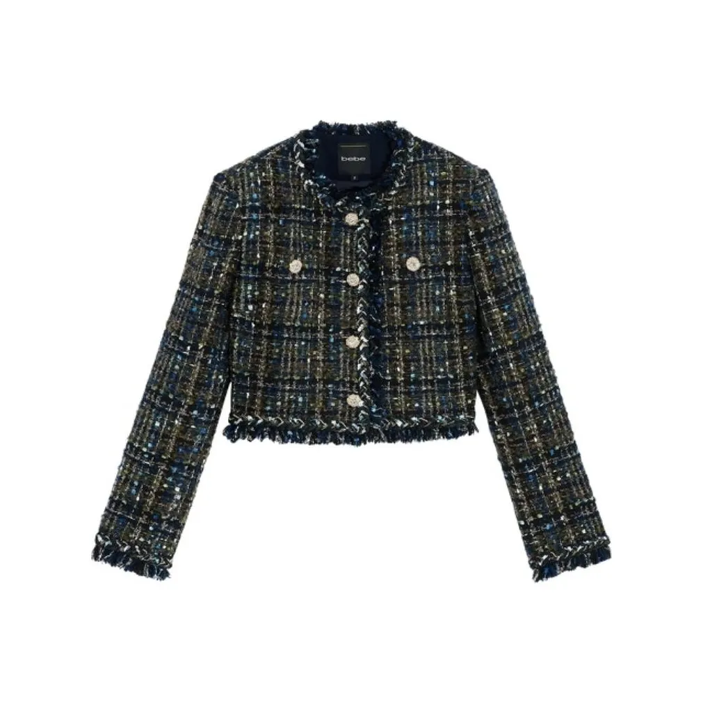 BEBE Куртки и Пальто Женские Синий Зеленый