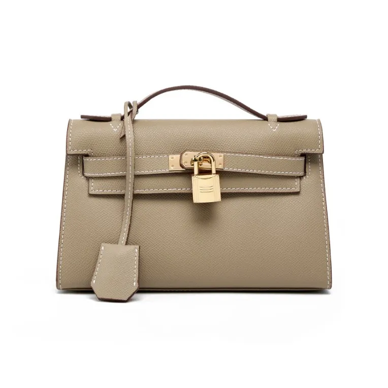 PESASRIE Сумка из коровьей кожи женская многоцветная