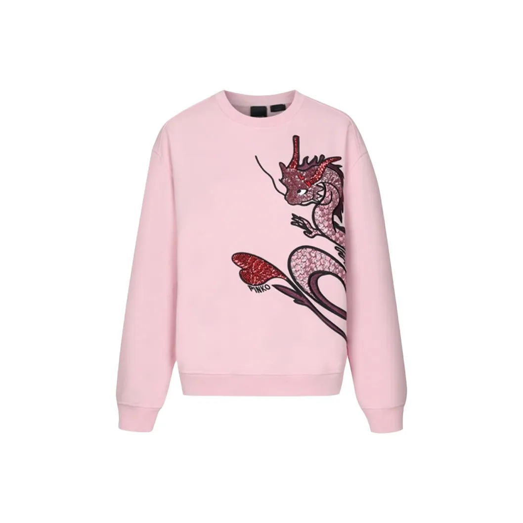 PINKO SS24 Sweatshirt Women's Pink