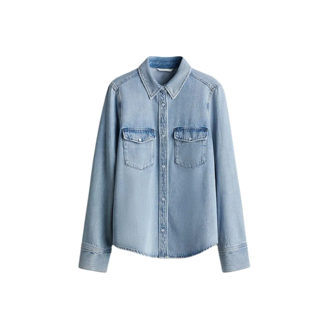 H&M Shirts Women's Denim Blue