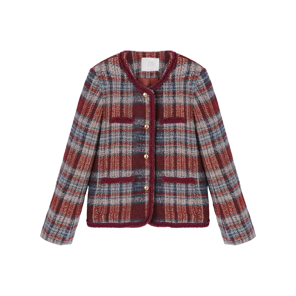 XIANGYING Jackets & Coats Women's Red