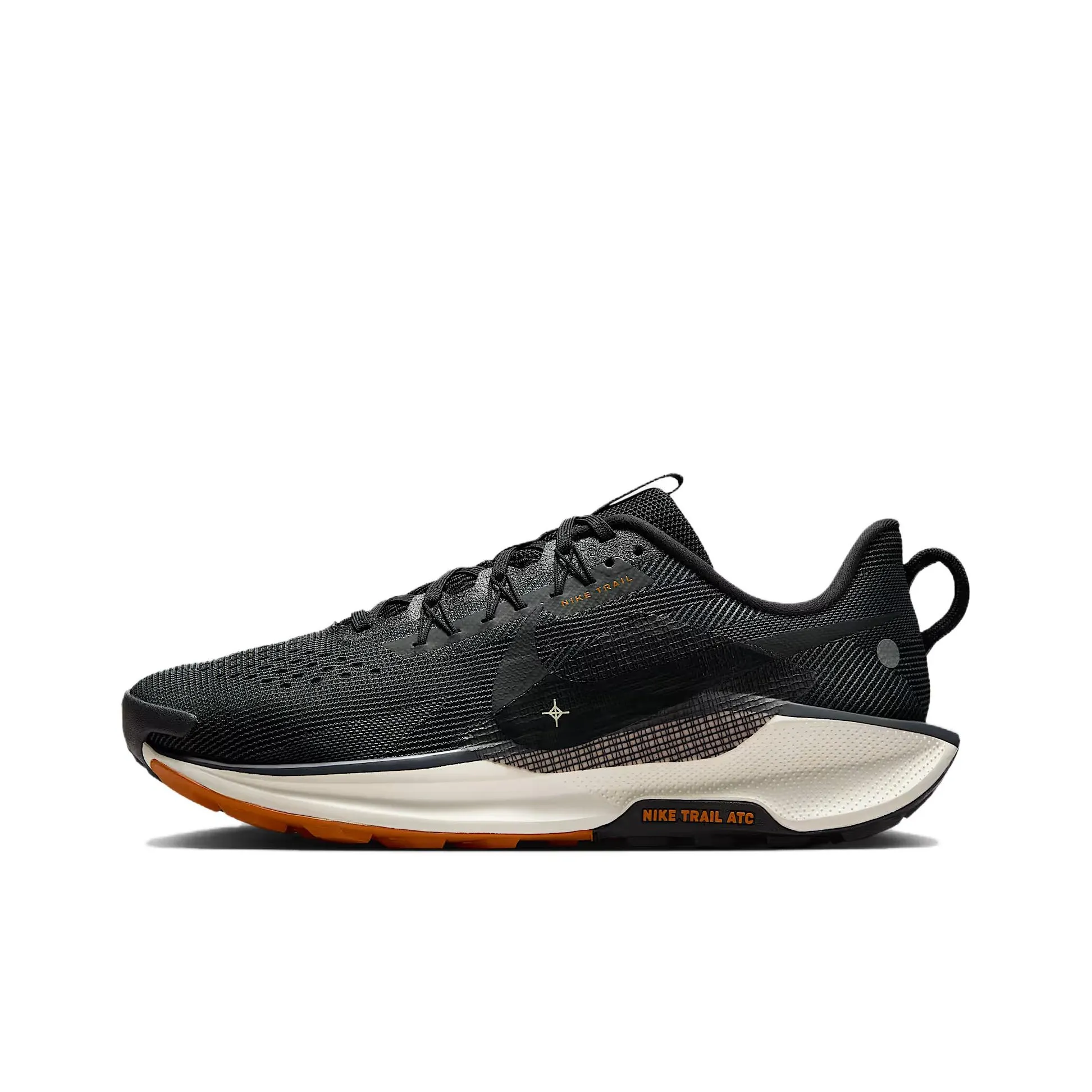 Nike Pegasus Trail 5 Slip-Resistant Abrasion-Resistant Low-Top Nike React Trail Running Shoes Men's Black