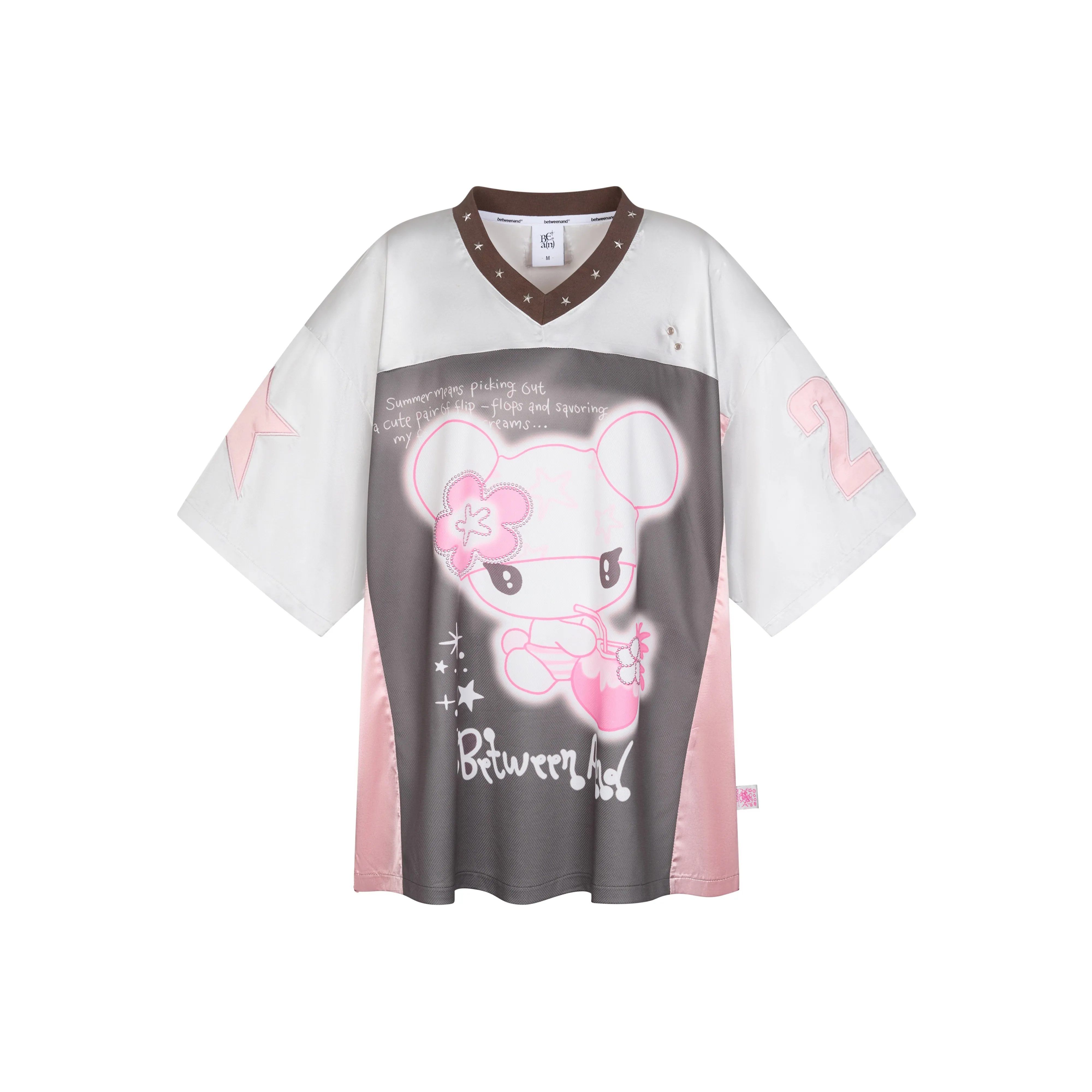 BETWEENAND T Shirt Women's Silver