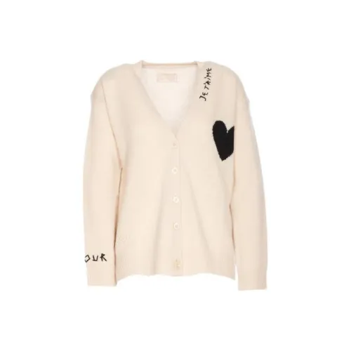 Zadig & Voltaire Экрю Женские Кашемировые Свитеры