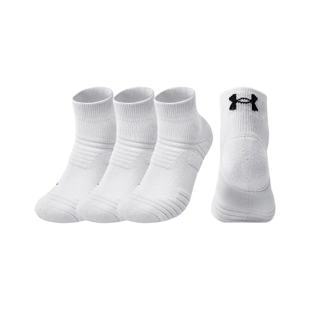 Носки из хлопка средней длины для унисекса бренд Under Armour упаковка из 3 пар