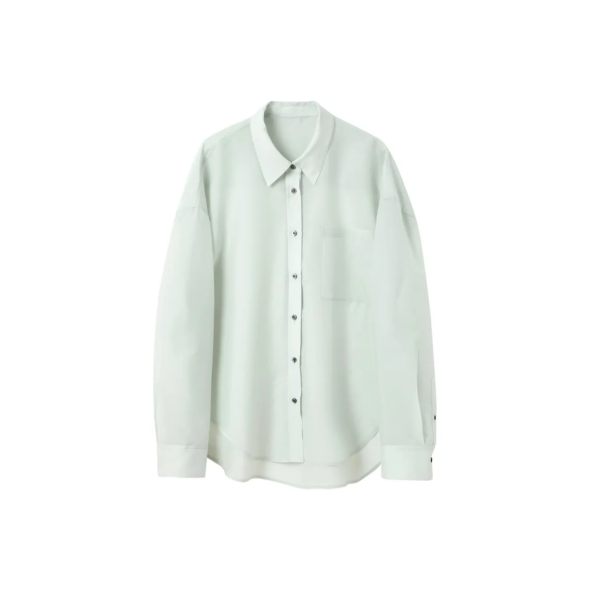3COLOUR Рубашка Женская Мятно-Зеленая