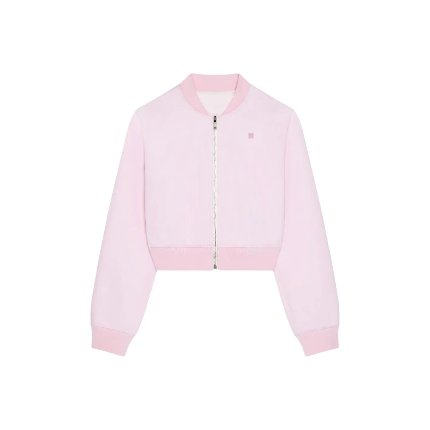 Givenchy 4G Embroidered Zip Up Bomber Jacket
