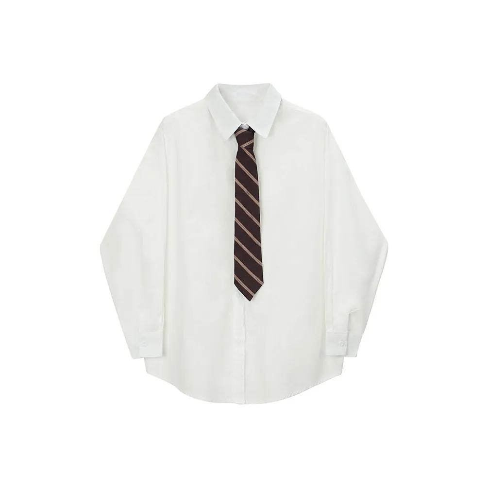 SLEEP AT 11 Рубашка Женская Белая